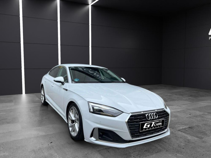 Audi A5 Sportback Advanced 35 TFSI S tronic 2022 blanco glaciar metalizado