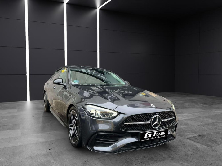 Mercedes-Benz Clase C 200D AMG 2023 gris grafito