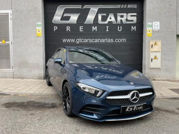 Mercedes-Benz Clase A 250E AMG 2021 azul denin