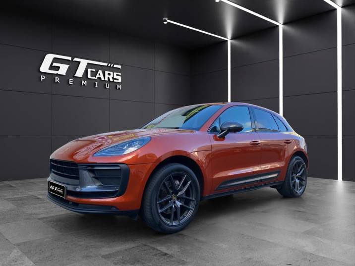 Porsche Macan T 2023 naranja