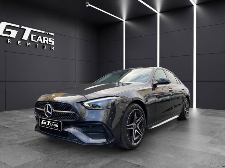 Mercedes-Benz Clase C 300e AMG 2024 gris selenita