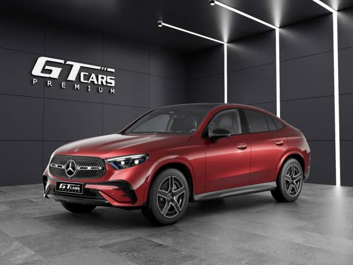 Mercedes-Benz GLC COUPE 300de 4MATIC AMG 2023 rojo