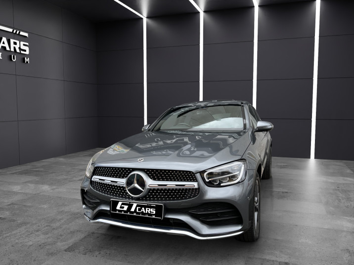 Mercedes-Benz GLC 300E AMG 2020 gris montaña