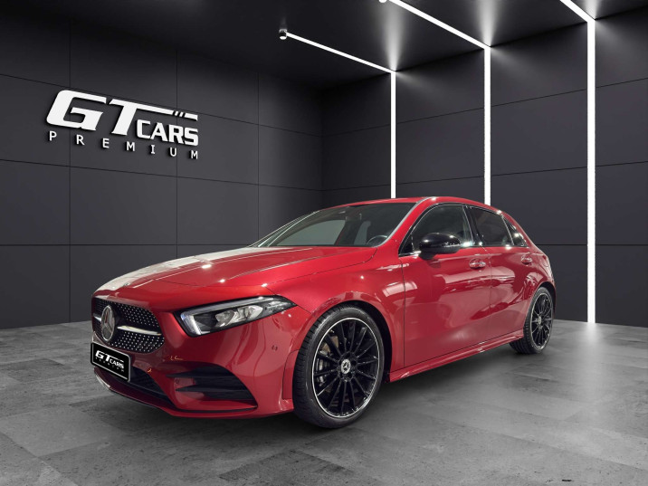 Mercedes-Benz Clase A 180D AMG 2022 rojo patagonia metalizado