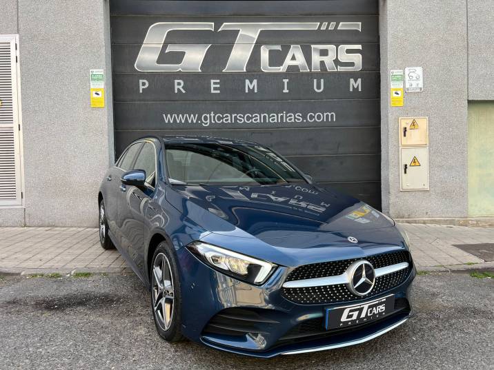 Mercedes-Benz Clase A 250E AMG 2021 azul denin