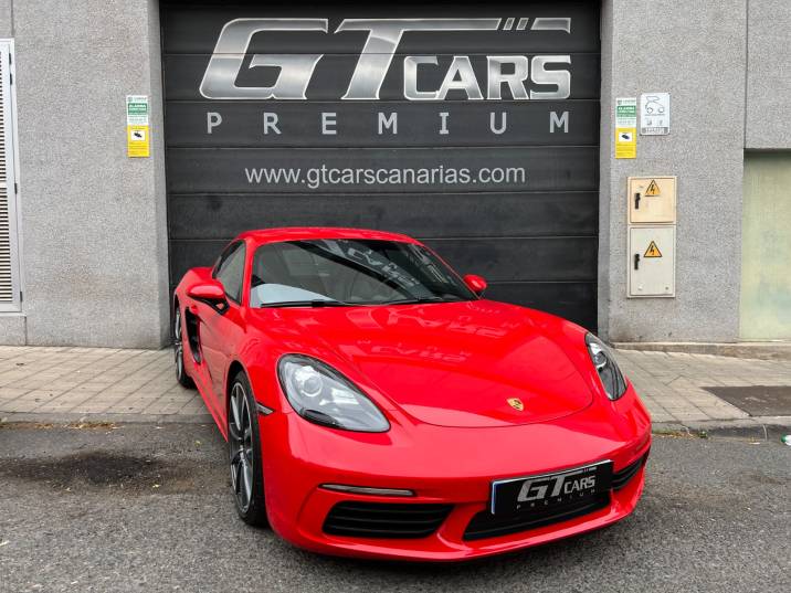 Porsche Cayman 718 2020 rojo