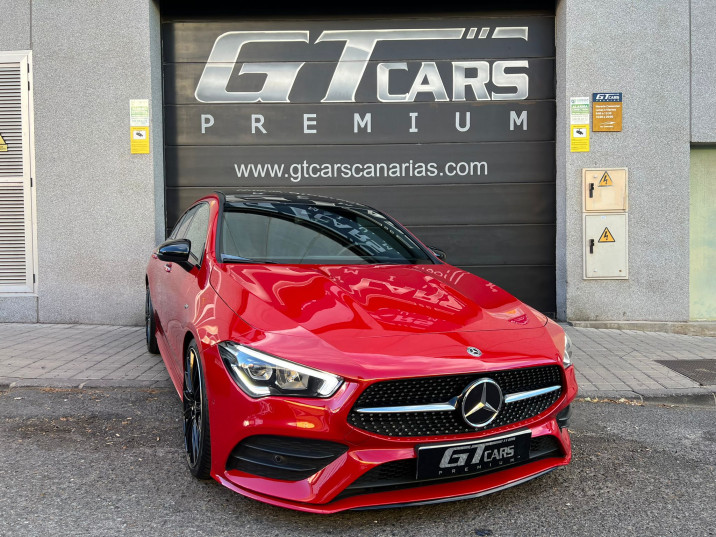 Mercedes-Benz CLA SHOOTING BRAKE 200 AMG LINE 2019 rojo