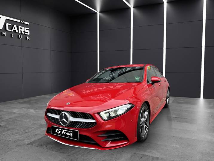 Mercedes-Benz Clase A 250e AMG 2021 rojo