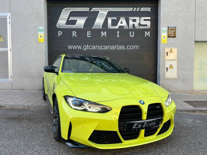 BMW M4 Competition Coupé 2021 amarillo