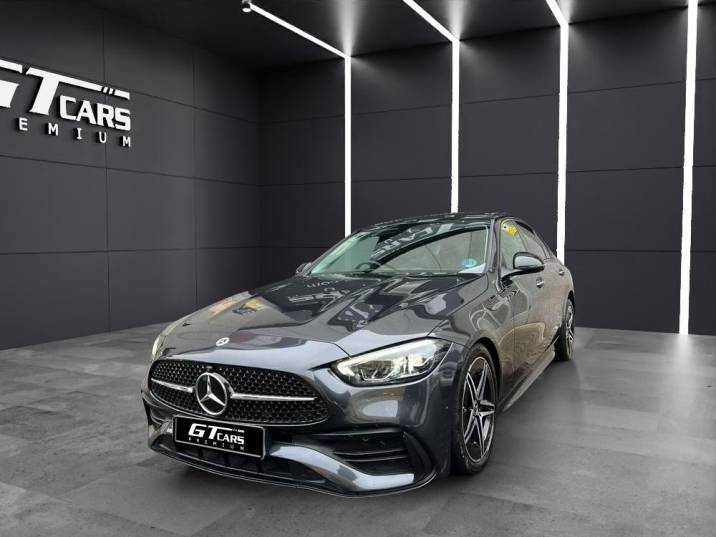 Mercedes-Benz Clase C 300e AMG 2024 gris grafito