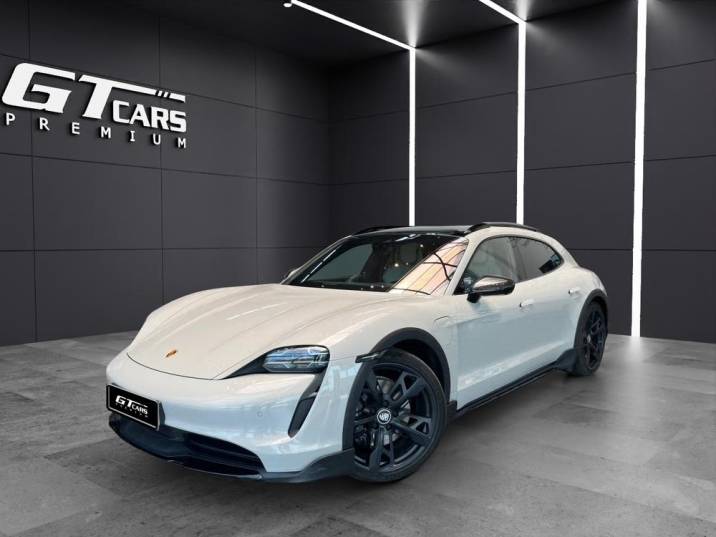 Porsche Taycan 4 Cross Turismo 2022 blanco