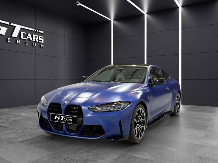 BMW M4 Competition Coupe 2021 azul