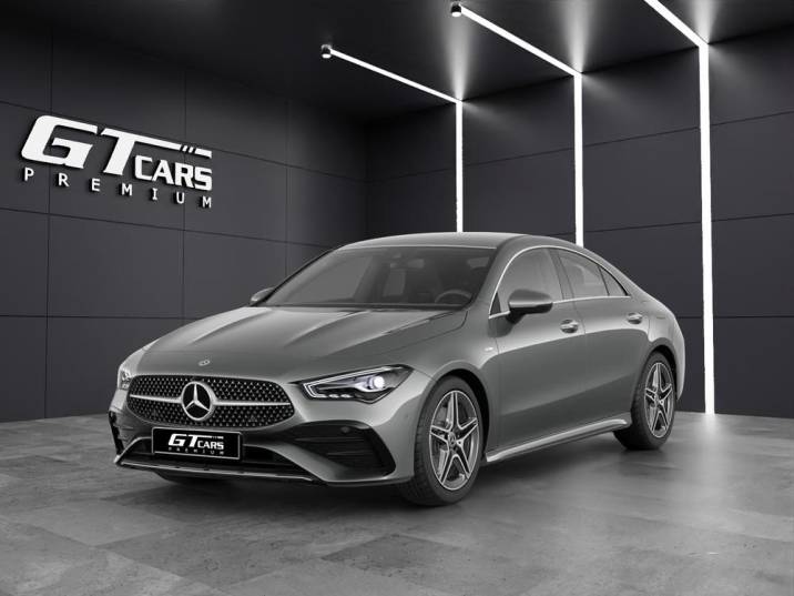 Mercedes-Benz CLA 250e AMG 2025 gris montaña