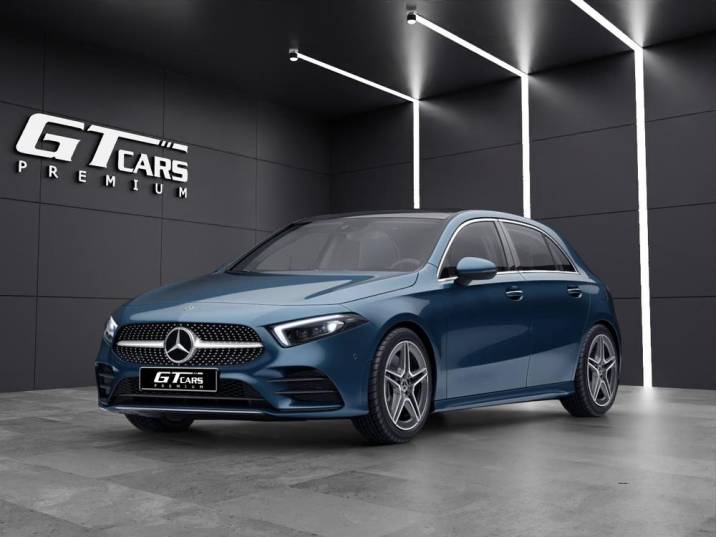 Mercedes-Benz Clase A 250e AMG 2021 azul denim