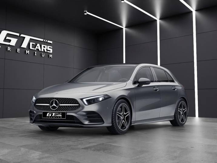 Mercedes-Benz Clase A 250e AMG 2021 gris montaña