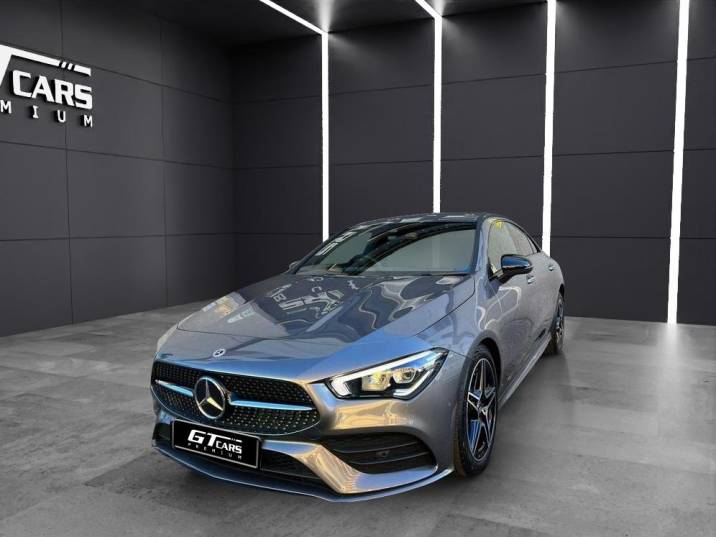 Mercedes-Benz CLA 250e AMG 2020 gris montaña