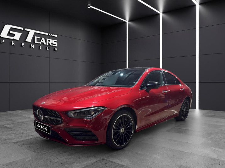 Mercedes-Benz CLA 250e AMG 2021 rojo patagonia