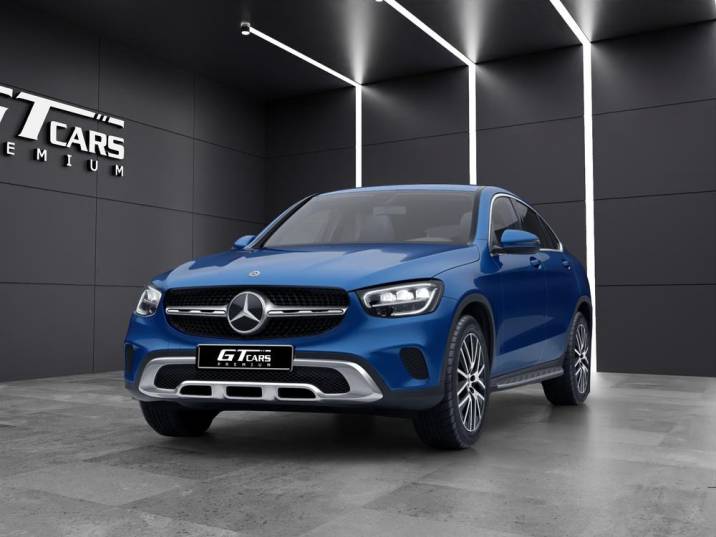 Mercedes-Benz GLC COUPE 200D Progressive 4MATIC 2022 azul