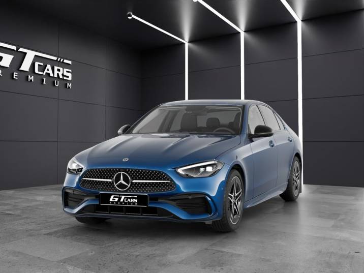 Mercedes-Benz Clase C 220D AMG 2022 azul