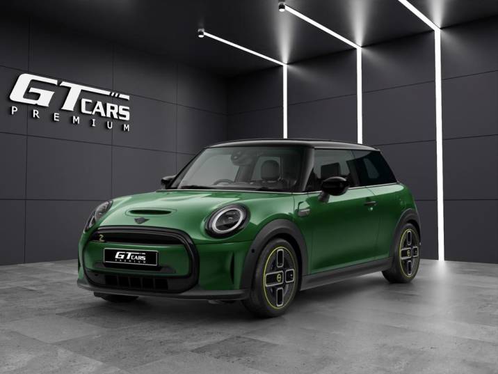 Mini Cooper SE 2021 verde