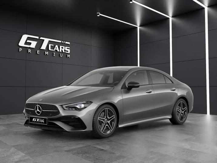 Mercedes-Benz CLA 250e AMG 2025 gris montaña
