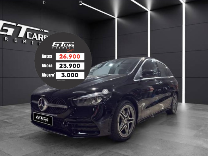 Mercedes-Benz Clase B 250e AMG 2022 negro