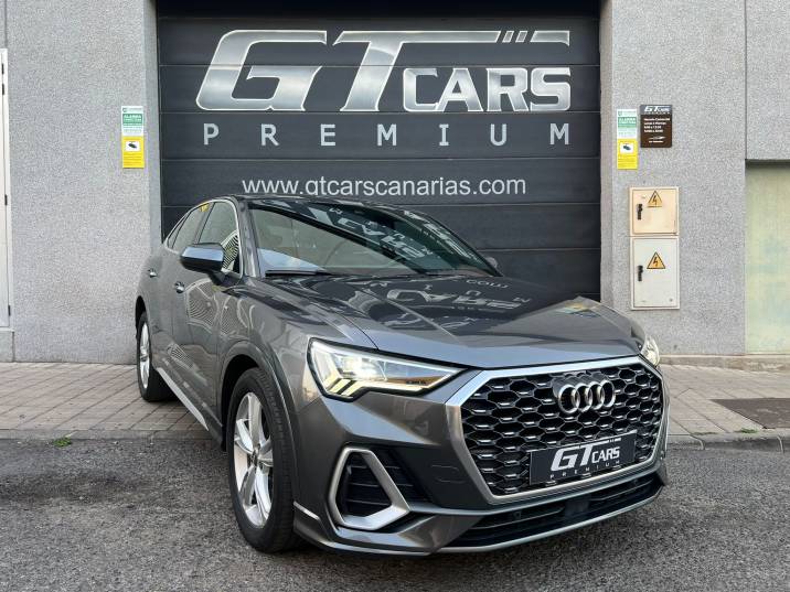Audi Q3 35 TDI S-line S tronic 2020 gris