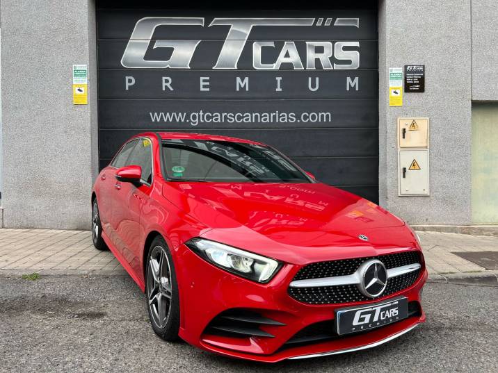 Mercedes-Benz Clase A 200D AMG 2019 rojo