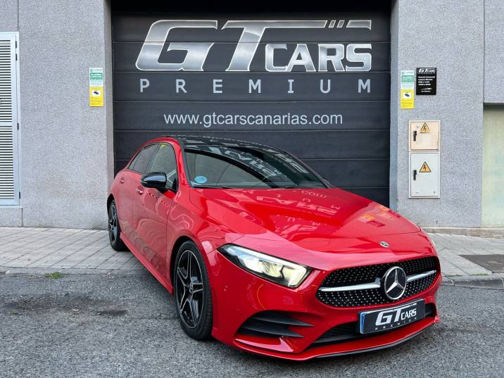 Mercedes-Benz Clase A 200 AMG LINE 2019 rojo