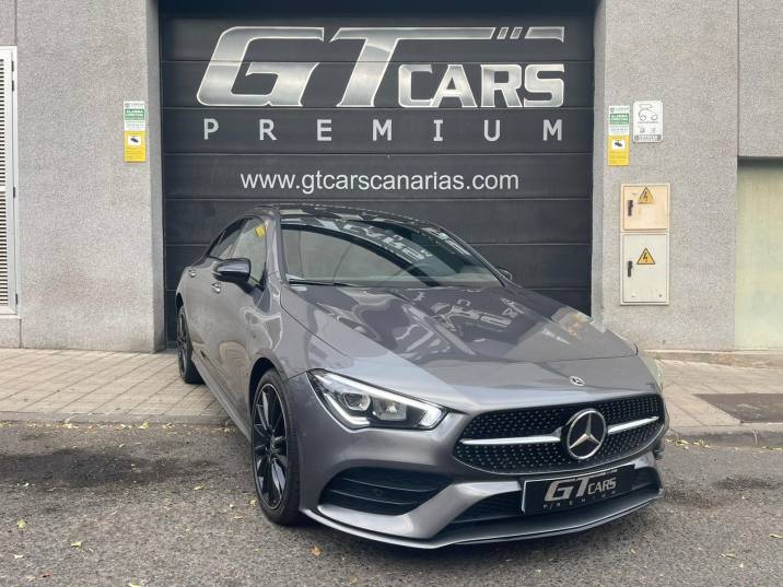 Mercedes-Benz CLA 250e AMG LINE 2022 gris montaña