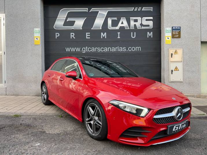 Mercedes-Benz Clase A 200 AMG 2019 rojo