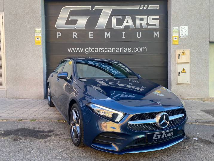 Mercedes-Benz Clase A 250E AMG 2021 azul denin