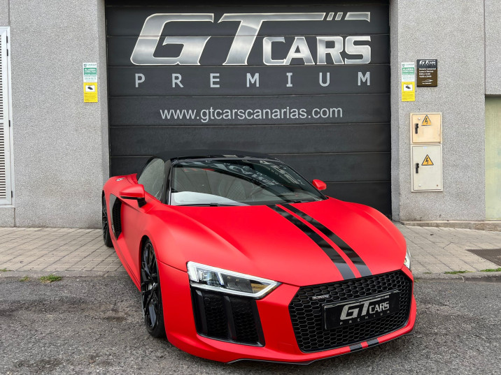 Audi R8 Spyder V10 FSI Quattro  Stronic 2017 naranja