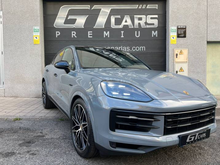 Porsche Cayenne COUPE e-HYBRID 2024 gris
