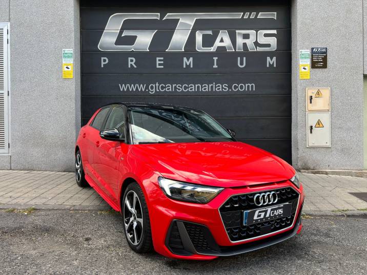 Audi A1 Sportback 30 TFSI S-LINE 110CV 2023 rojo