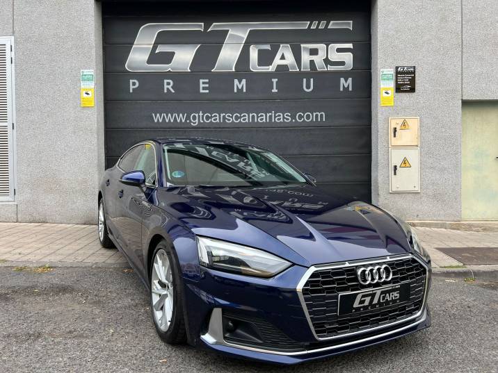 Audi A5 Sportback Advanced 35 TDI S tronic 2022 azul navarra metalizado