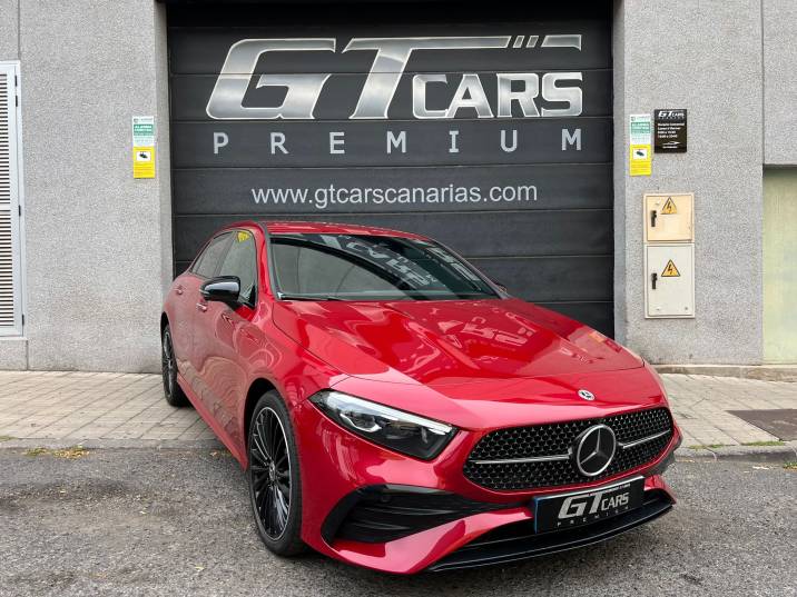 Mercedes-Benz Clase A 250e AMG 2023 rojo patagonia metalizado