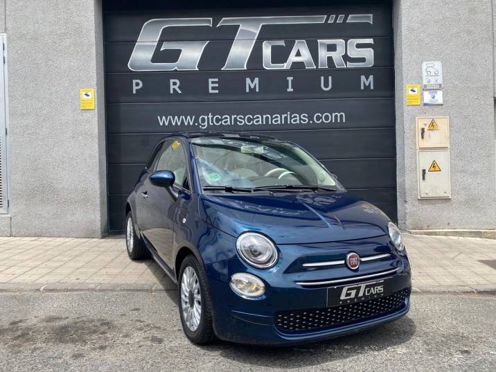 Fiat 500 Lounge 2019 azul
