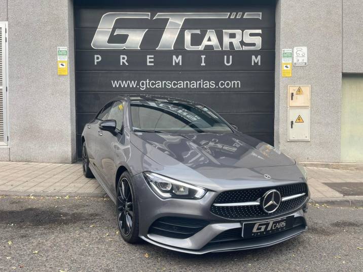 Mercedes-Benz CLA 250e AMG 2021 gris montaña