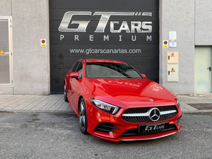 Mercedes-Benz Clase A 200d AMG 2019 rojo