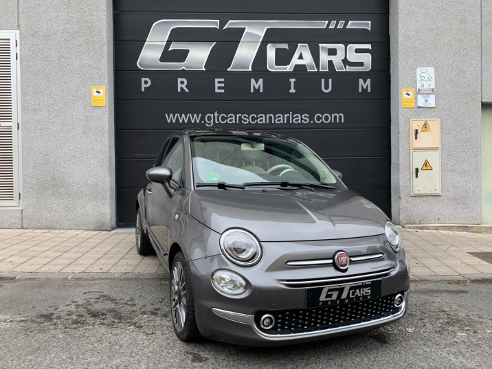 Fiat 500 lounge 2019 gris
