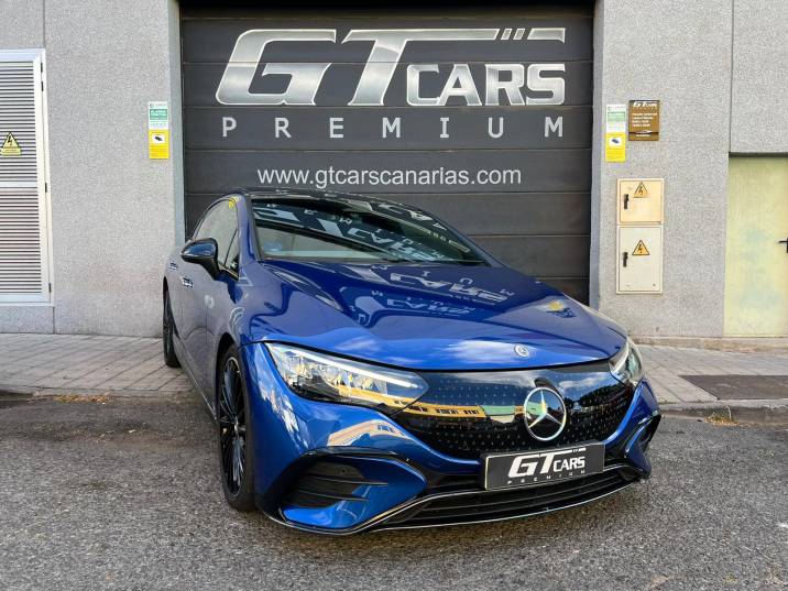 Mercedes-Benz EQE 350 AMG 2022 azul