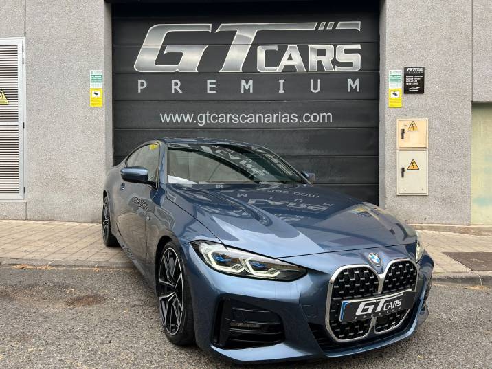 BMW Serie 4 420D COUPE M 2020 azul