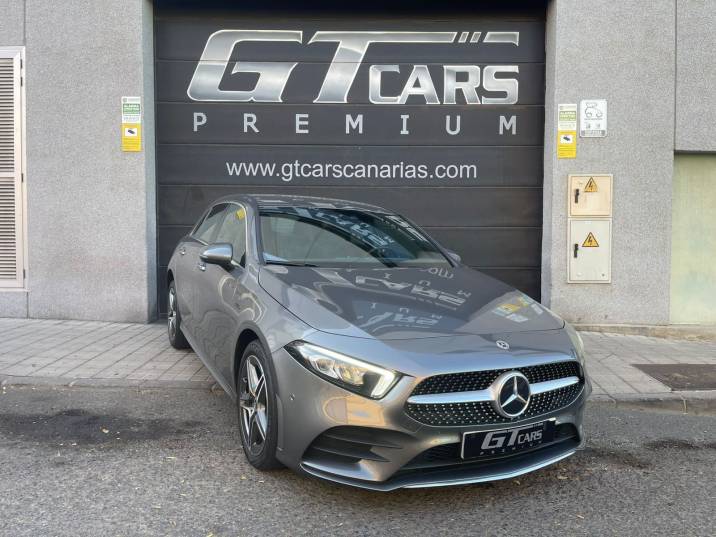 Mercedes-Benz Clase A 250e AMG LINE 2020 gris montaña