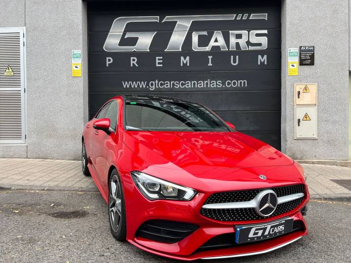 Mercedes-Benz CLA 200 AMG 2019 rojo