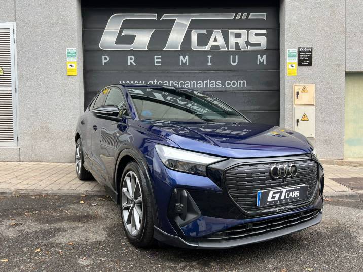Audi Q4 40 etron Sportback   Black Line 2023 azul