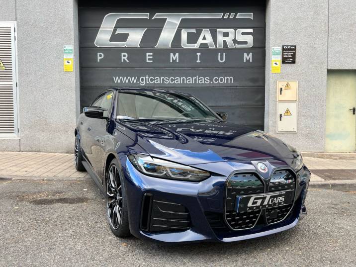 BMW i4 M50 Gran Coupé 2024 azul