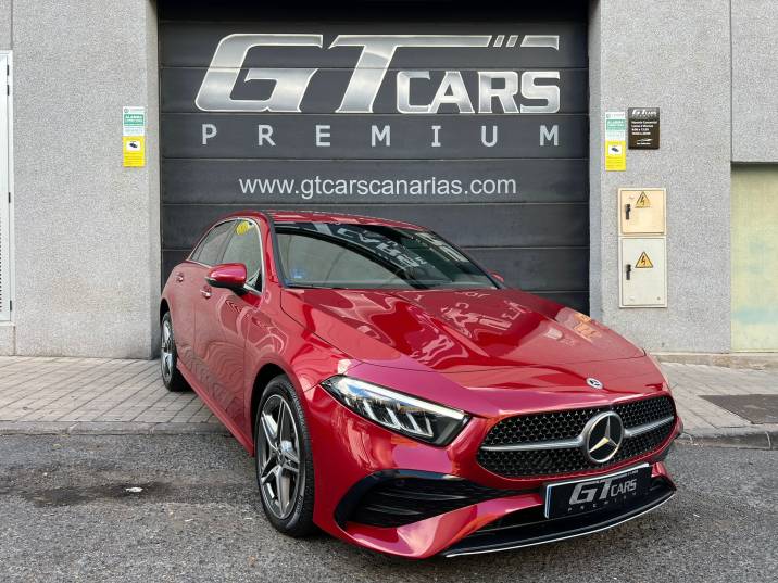 Mercedes-Benz Clase A 250e AMG 2023 rojo patagonia metalizado